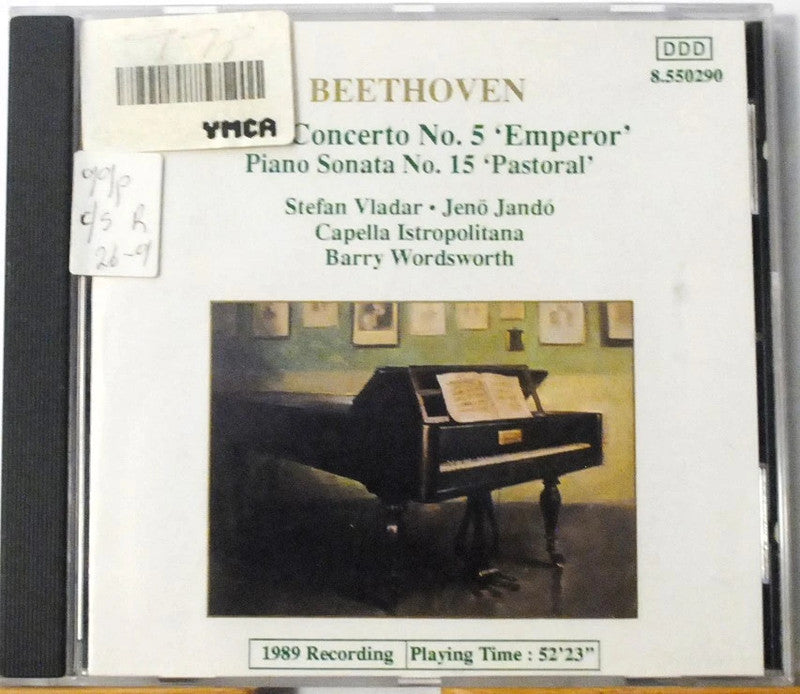 Jando/Vladar/Wordsworth/+ Piano Concerto No. 5 & Piano Sonata No. 15