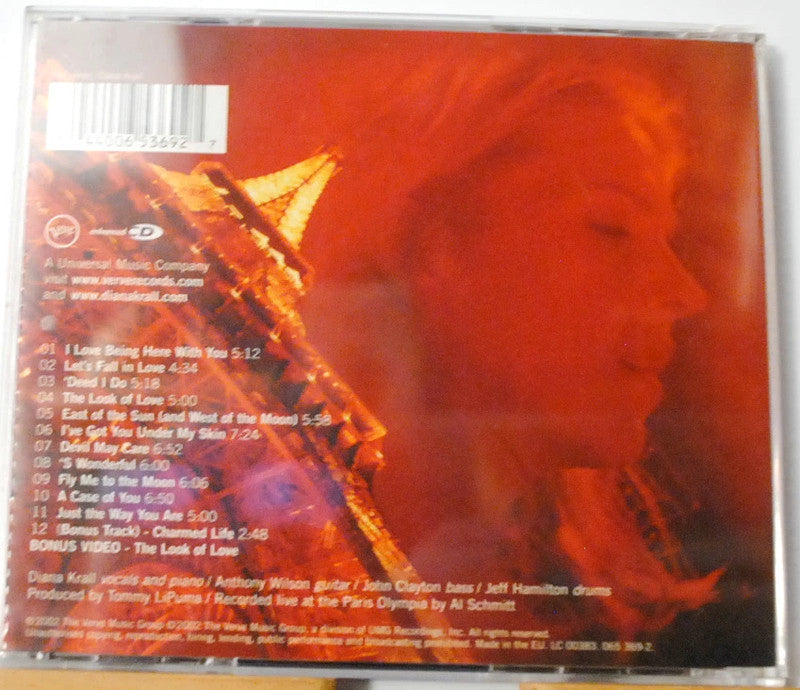 A Night in Paris by Diana Krall - UK Special Edition with Bonus Track (CD)