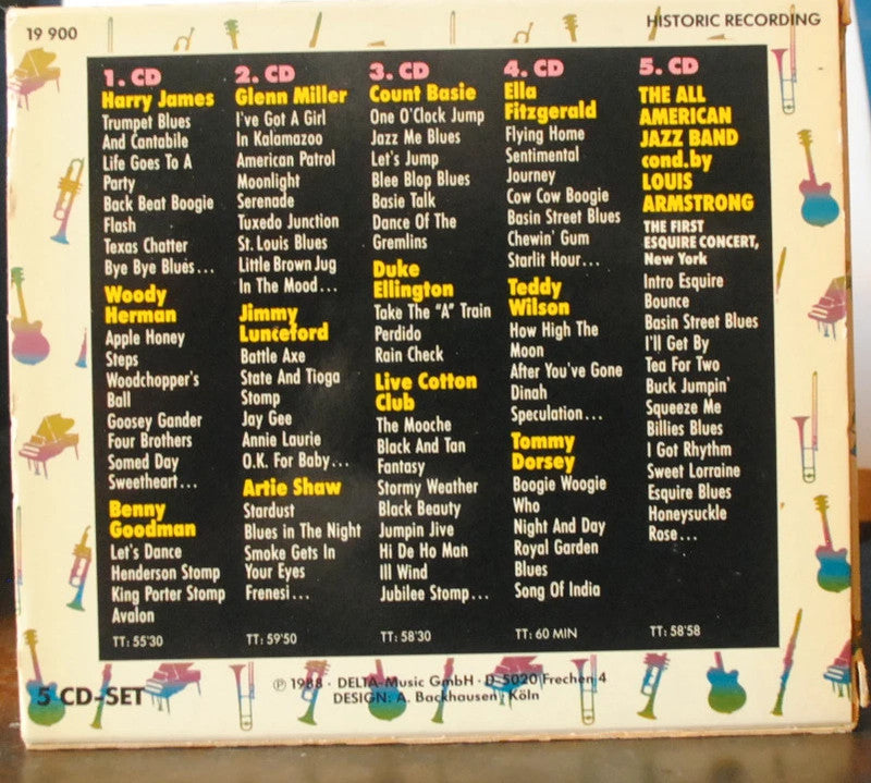 The Kings of Swing - 5 CD Box Set (Master Digital 1988)