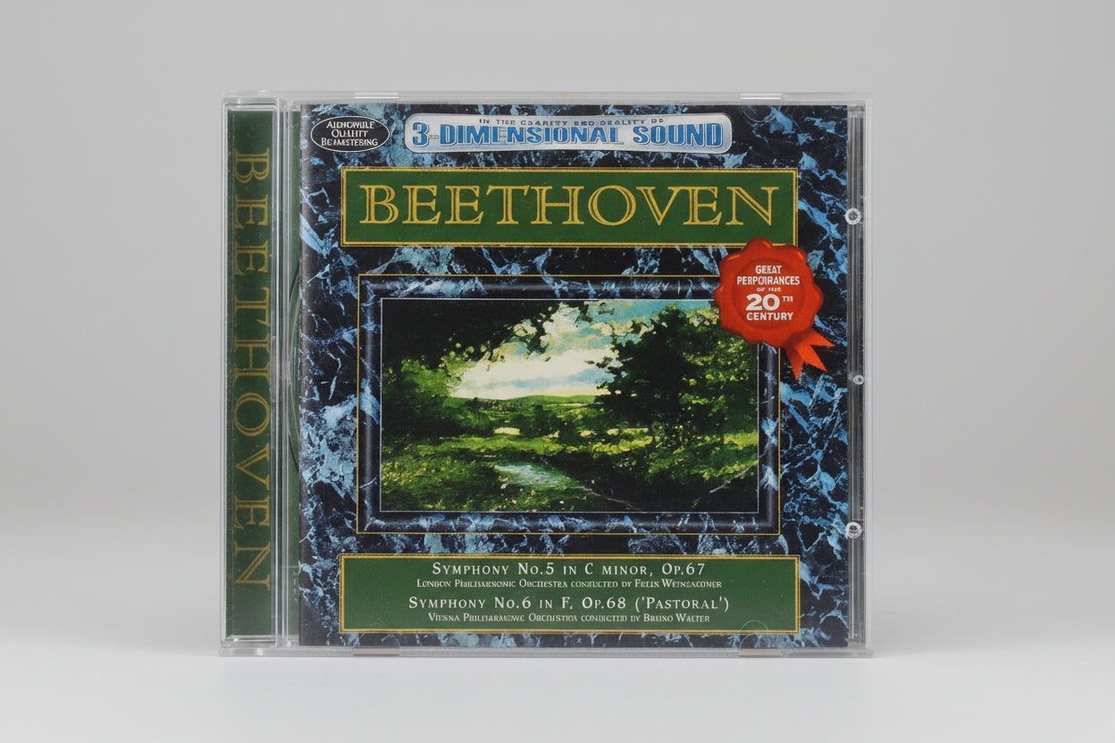 Beethoven: Symphonies 5 & 6 (Pastoral) - Weingartner/Walter (Avid Master Series)