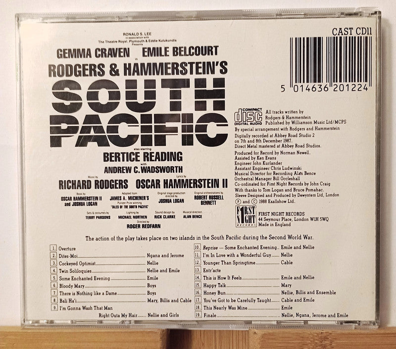 Rodgers & Hammerstein - South Pacific (1988 London Cast Recording) featuring Gemma Craven