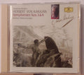 Brahms: Symphonies Nos. 3 & 4 by Berlin Philharmonic Orchestra/Herbert Von Karajan (CD, 1991)