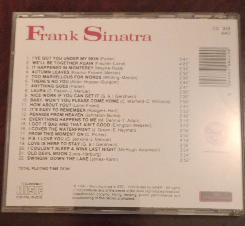 Sinatra Frank - Ive Got You Under My Skin CD (1996)