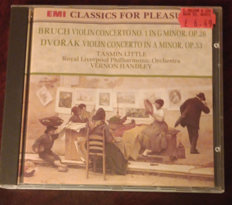 Max Bruch , Antonín Dvořák , Tasmin Little , Royal Liverpool Philharmonic Orchestra