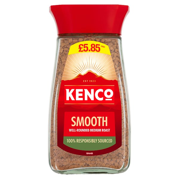Kenco Smooth Instant Coffee 100g PMP 5.85