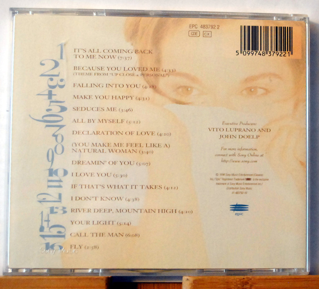 Falling Into You CD Celine Dion (2001)