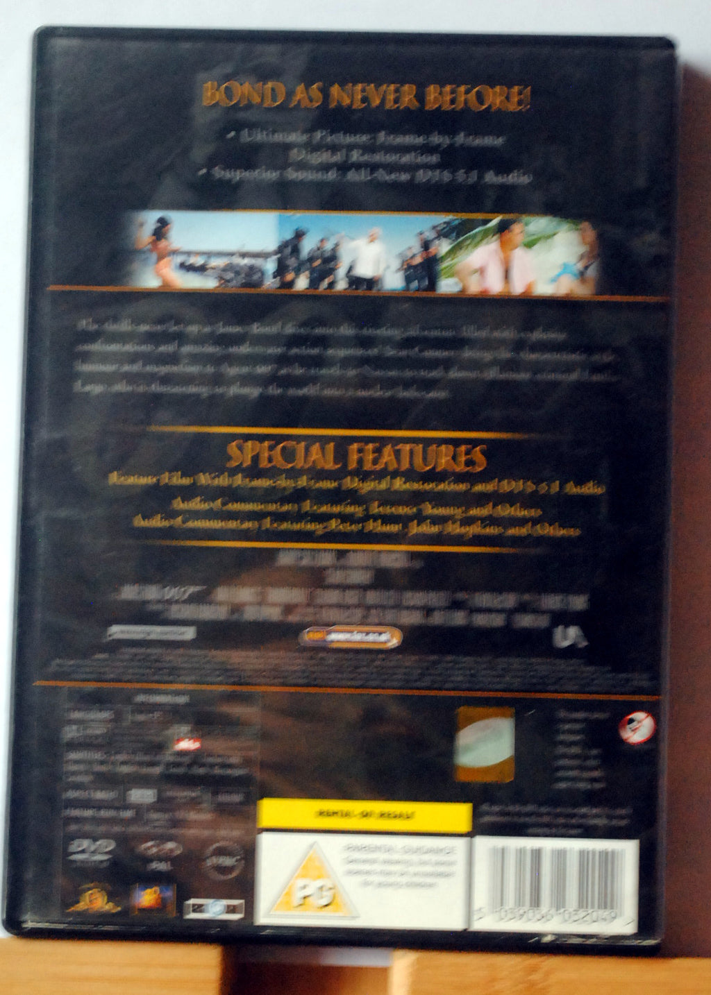 Thunderball DVD (2007) Sean Connery, Young (DIR) cert PG