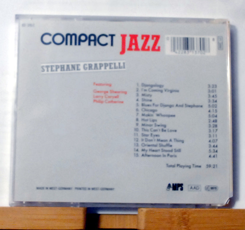 Stéphane Grappelli – Compact Jazz (CD, 1987)