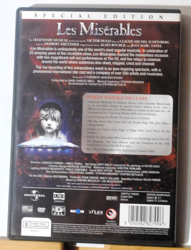 Les Miserables Alfie Boe Special Edition 2013