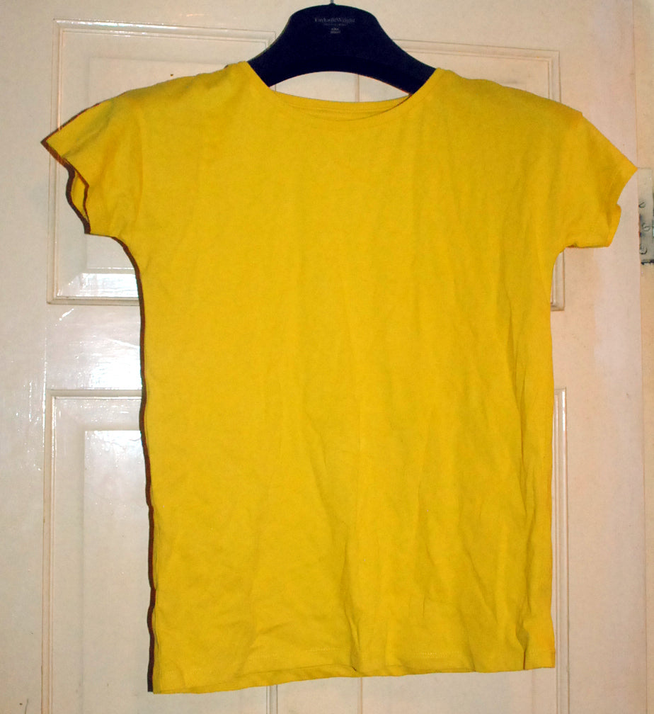 TU Kids T-Shirt - Age 12 Years - Yellow