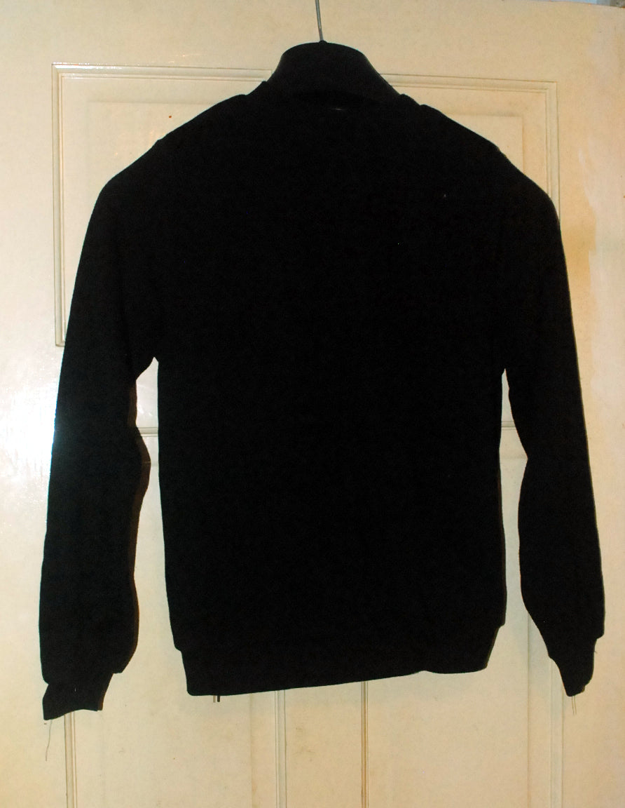 H&M Girls Sweatshirt - Age 11-12 Years - Black 'Where the Wild Flowers Grow'