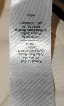 Primark Kids Sweatshirt - Age 10 Years - Cream 'Rhode Island Sports Club Elite Division'