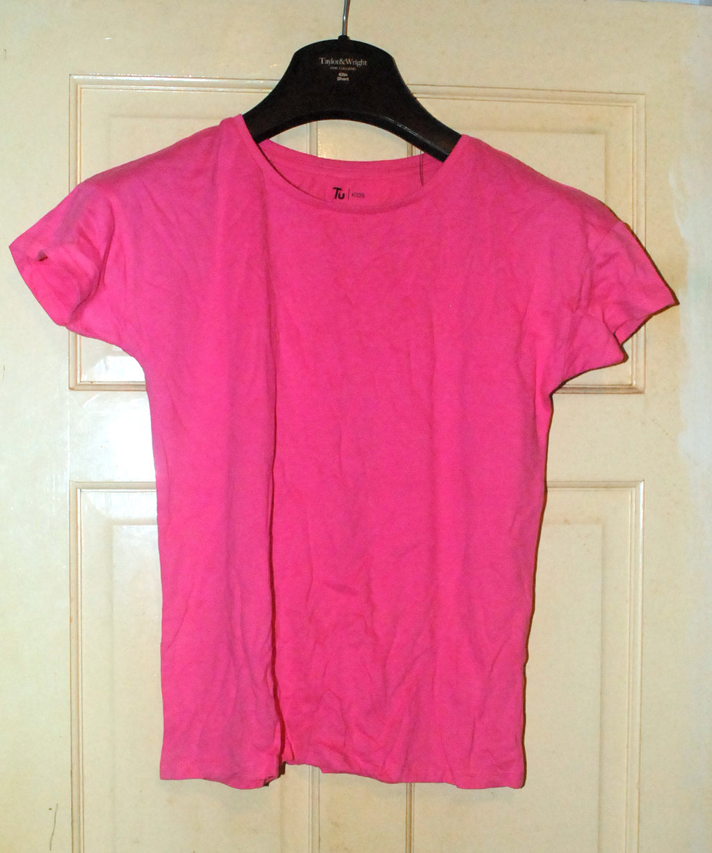 TU Kids T-Shirt - Age 12 Years - Pink