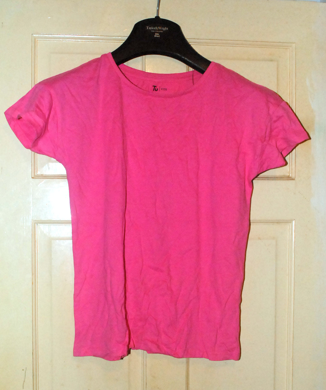 TU Kids T-Shirt - Age 12 Years - Pink