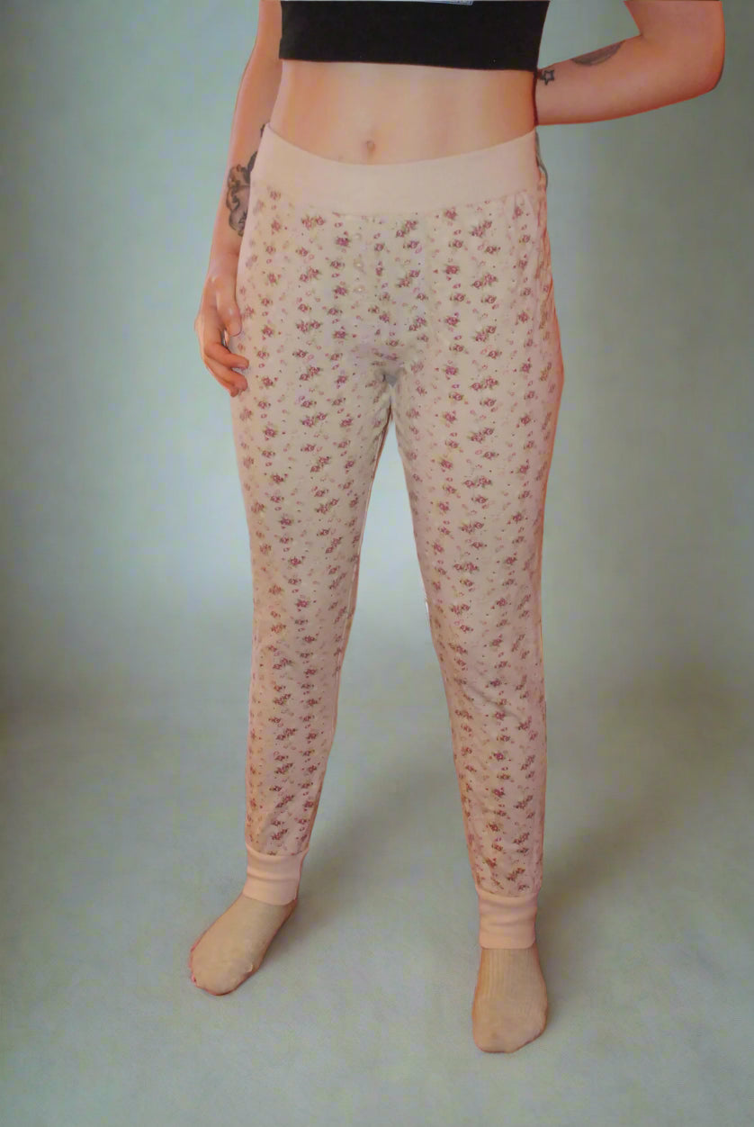 Boux Avenue Nightwear Bottoms - UK 14 - Pink Rose Floral