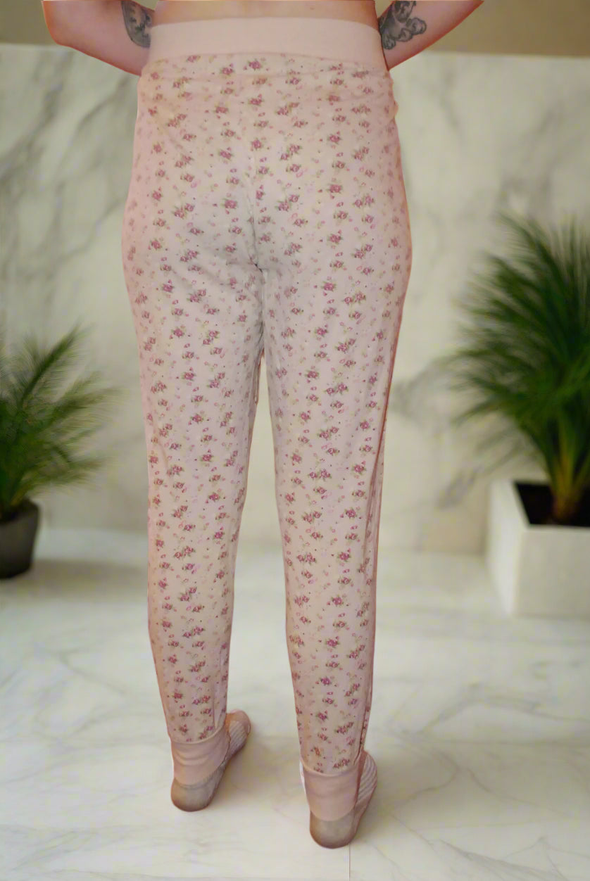 Boux Avenue Nightwear Bottoms - UK 14 - Pink Rose Floral