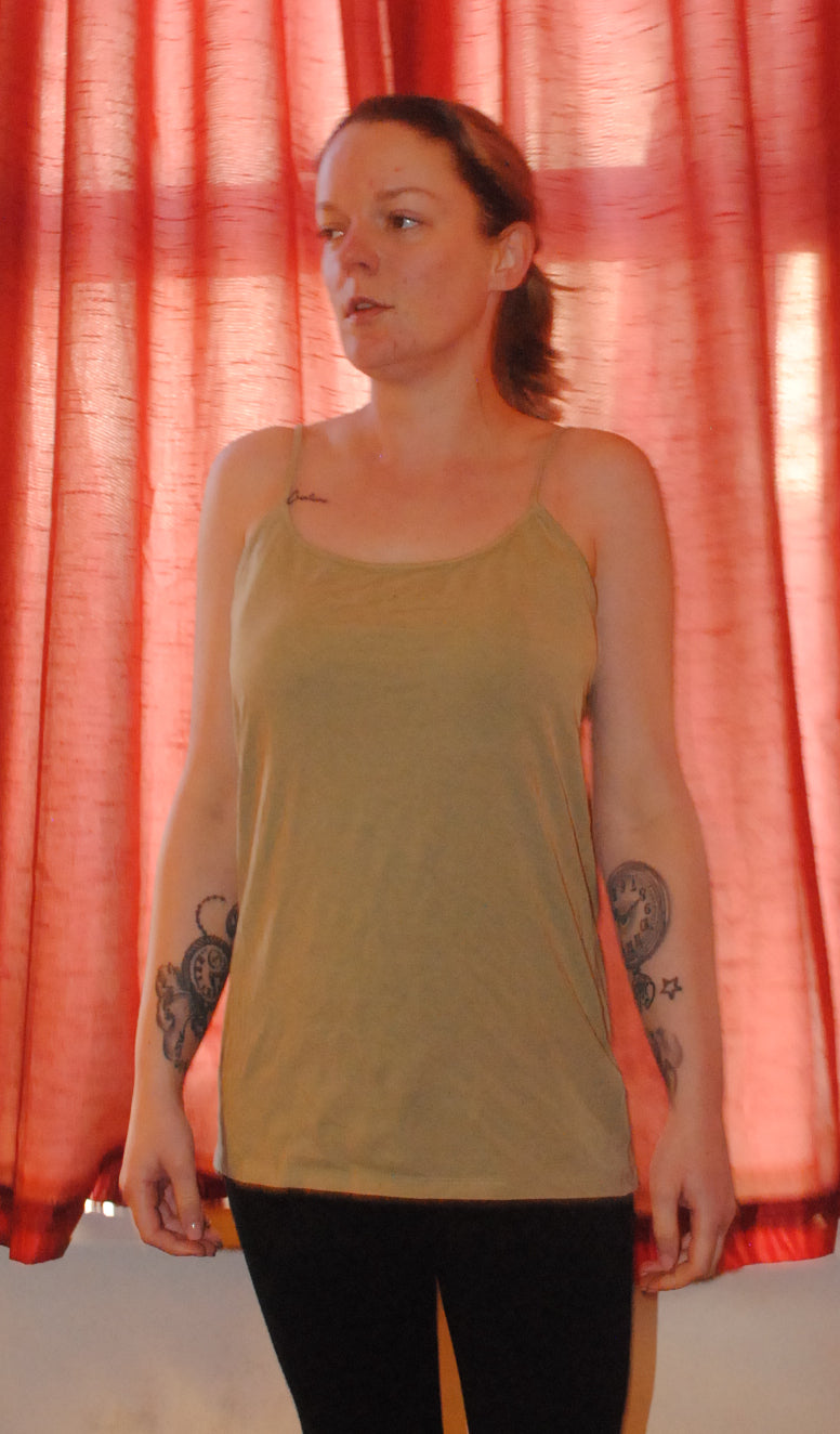Atmosphere Sleeveless Cami Top - UK 18 - Green