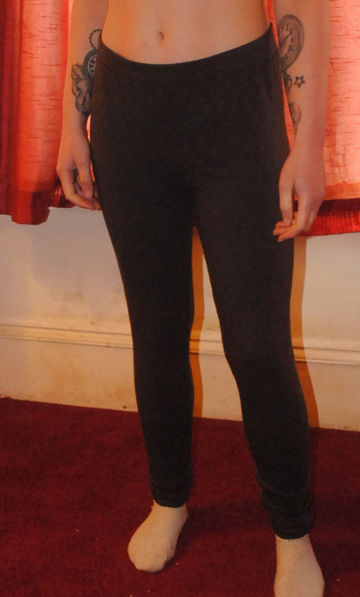 Primark Woman's Leggings - UK Size 10 - Dark Purple