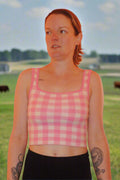 Primark Woman's Top - UK Size 4/6 - Pink & White