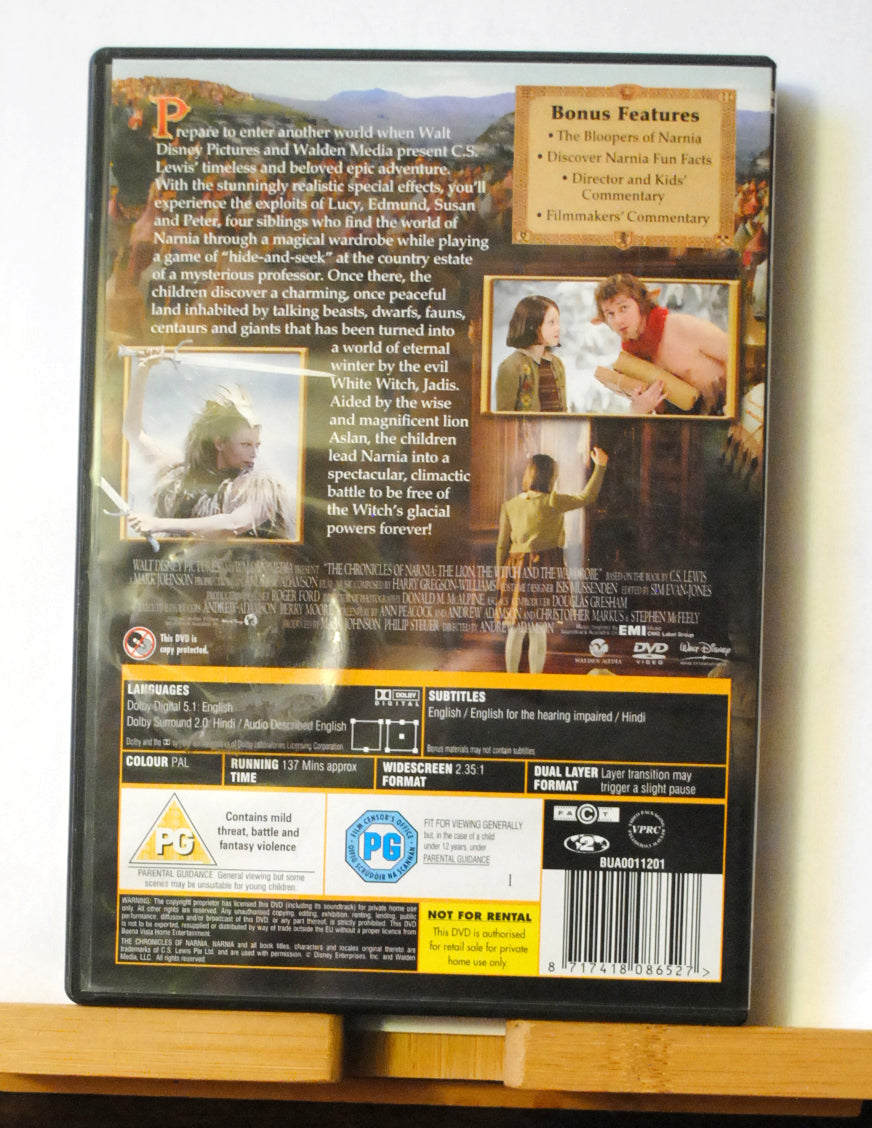 The Chronicles of Narnia: The Lion, the Witch and the Wardrobe DVD (2006)
