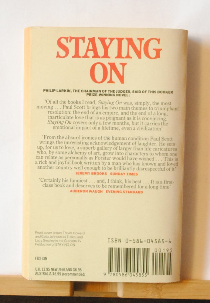 Staying on-Paul Scott