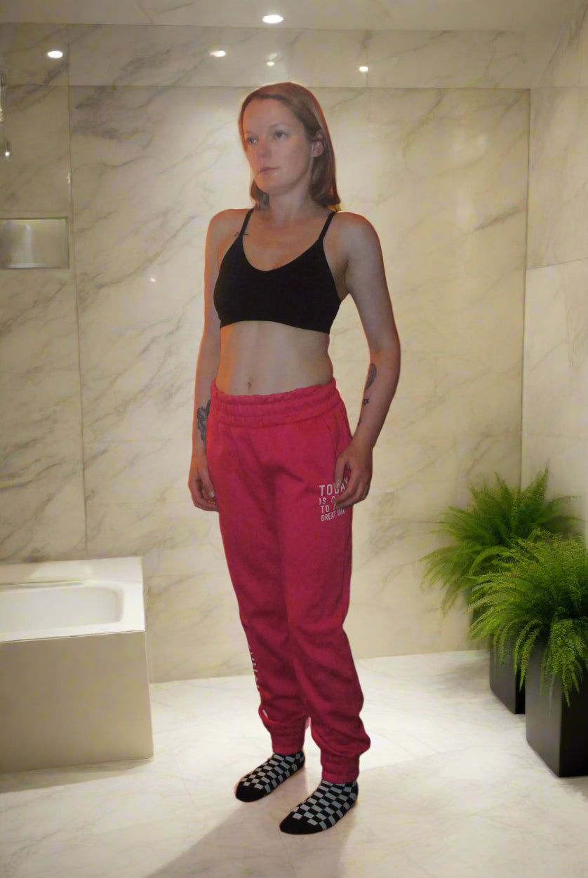Girls Tracksuit Bottoms Primark Pink 14-15 Yrs Solid Pattern Today is Going to Be a Good Day – Positivity