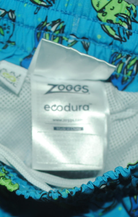 Boy’s Swimsuit Zoggs Multi 4 Yrs Graphic Pattern