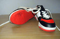 Unisex Sneakers Primark Black/Red 4 Solid Pattern