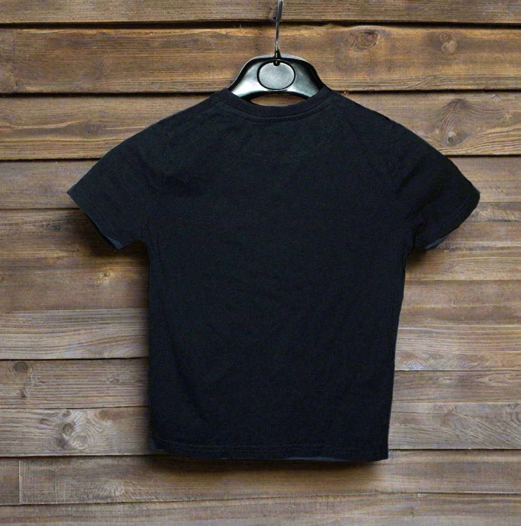 Boy’s T-Shirt Lyle&Scott Blue 6-7Yrs Solid Pattern