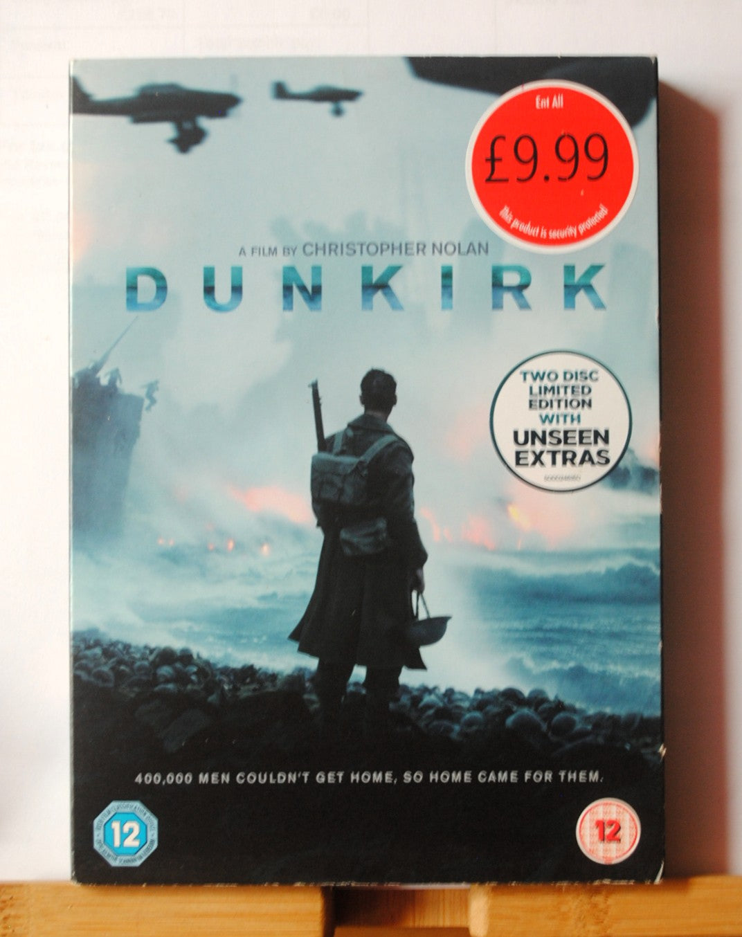 Dunkirk DVD (2017) Tom Hardy, Nolan (DIR) cert 12 2 discs