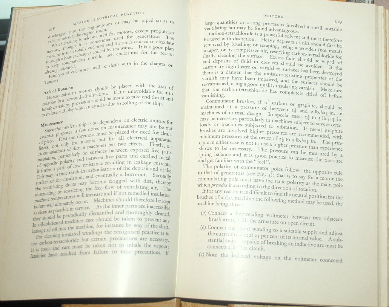 Marine - Electrical Practice by G. O. Watson c1962 Hb