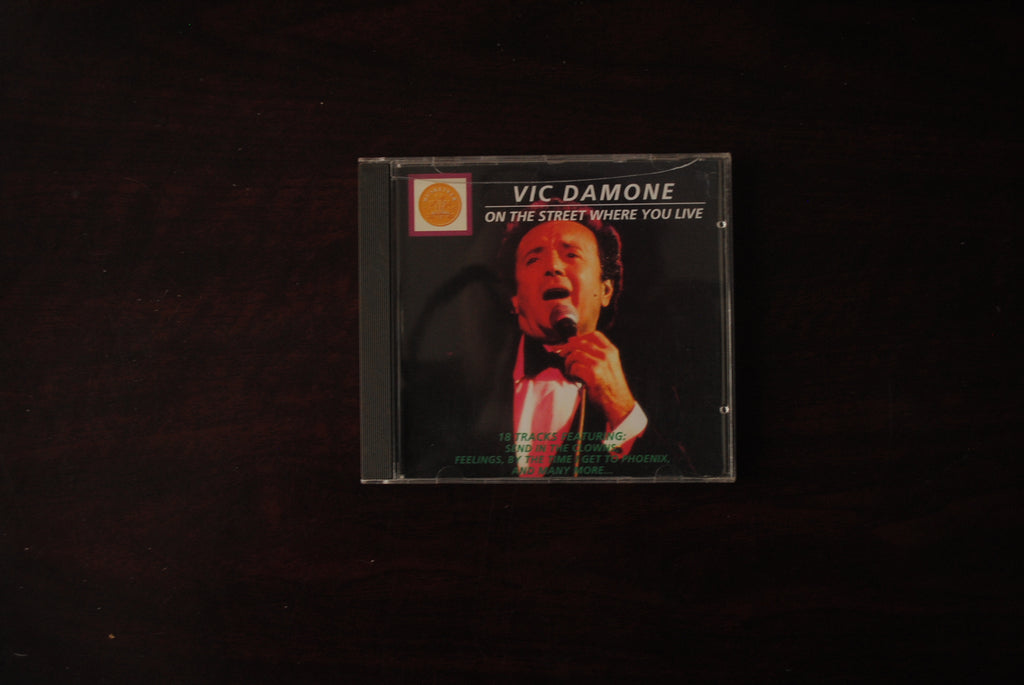 Vic Damone On the Street Where You Live CD