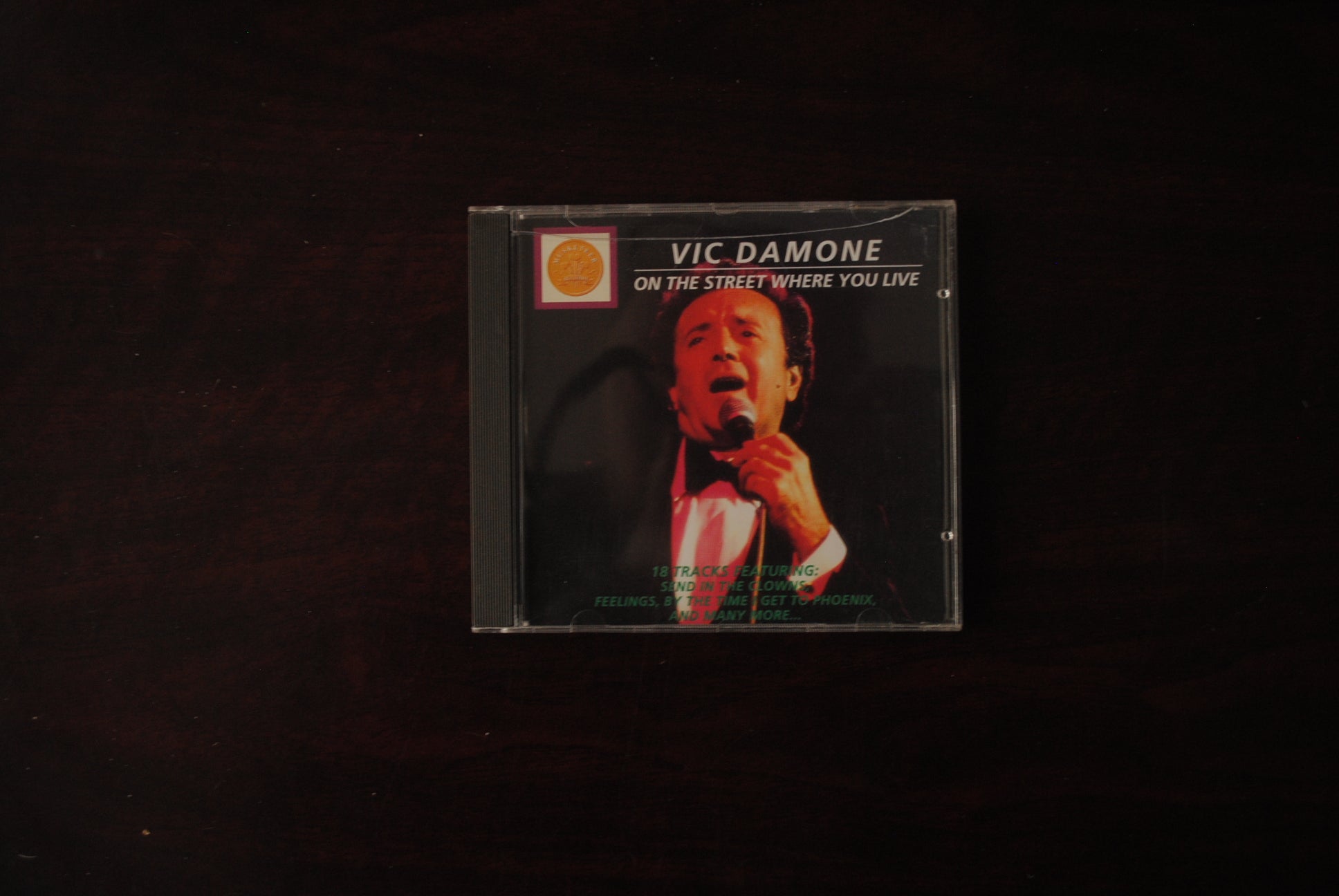 Vic Damone On the Street Where You Live CD