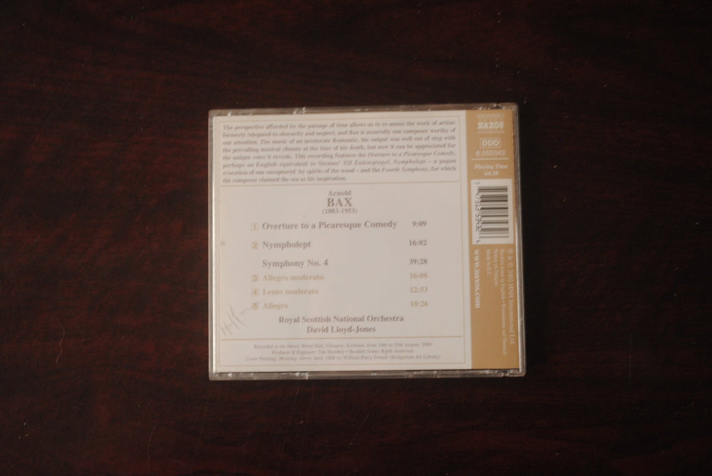 Bax: Symphony No. 4 and Overture to a Picaresque Comedy