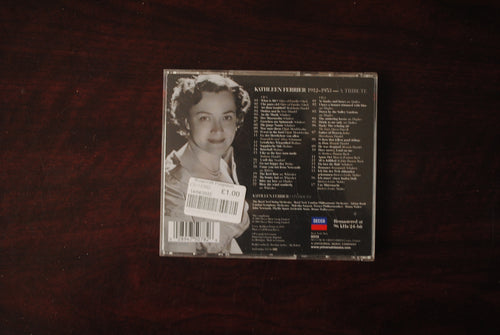 Kathleen Ferrier: A Tribute (2-CD, Decca 50th Anniversary Edition)