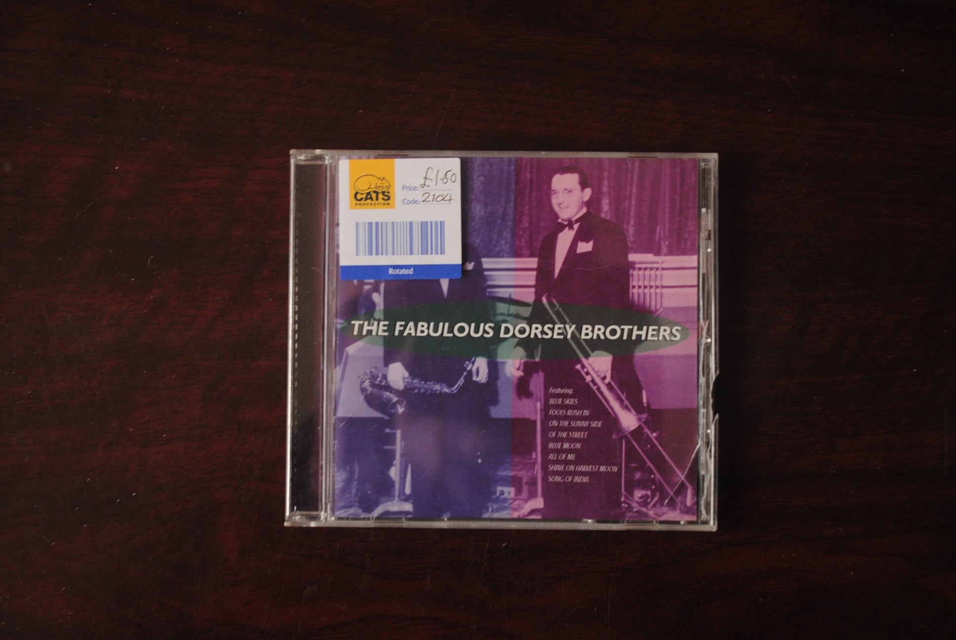 The Fabulous Dorsey Brothers (CD, 20 Tracks)