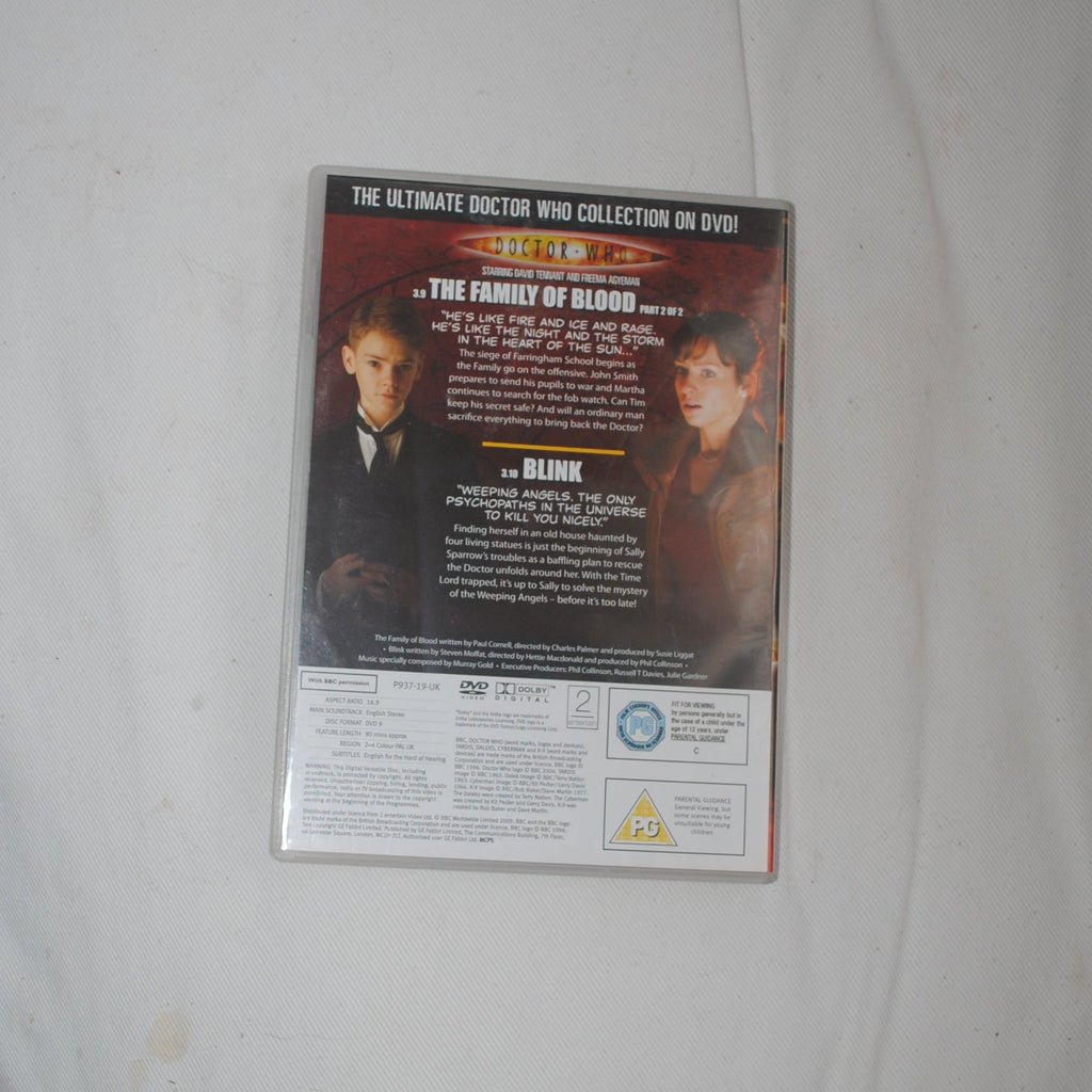 Doctor Who: The Family of Blood / Blink DVD S3:E9-10 BBC