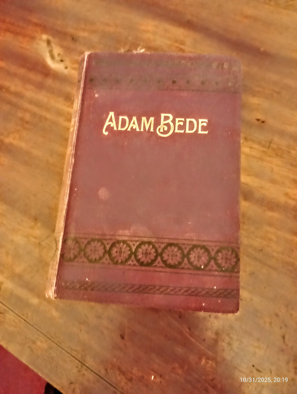 Adam Bede by English author George Eliot Hb Vintage W. Nicholson & Sons, Limited