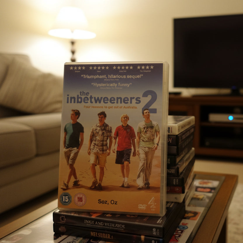 The Inbetweeners 2. A 2014 teen coming-of-age adventure comedy film DVD