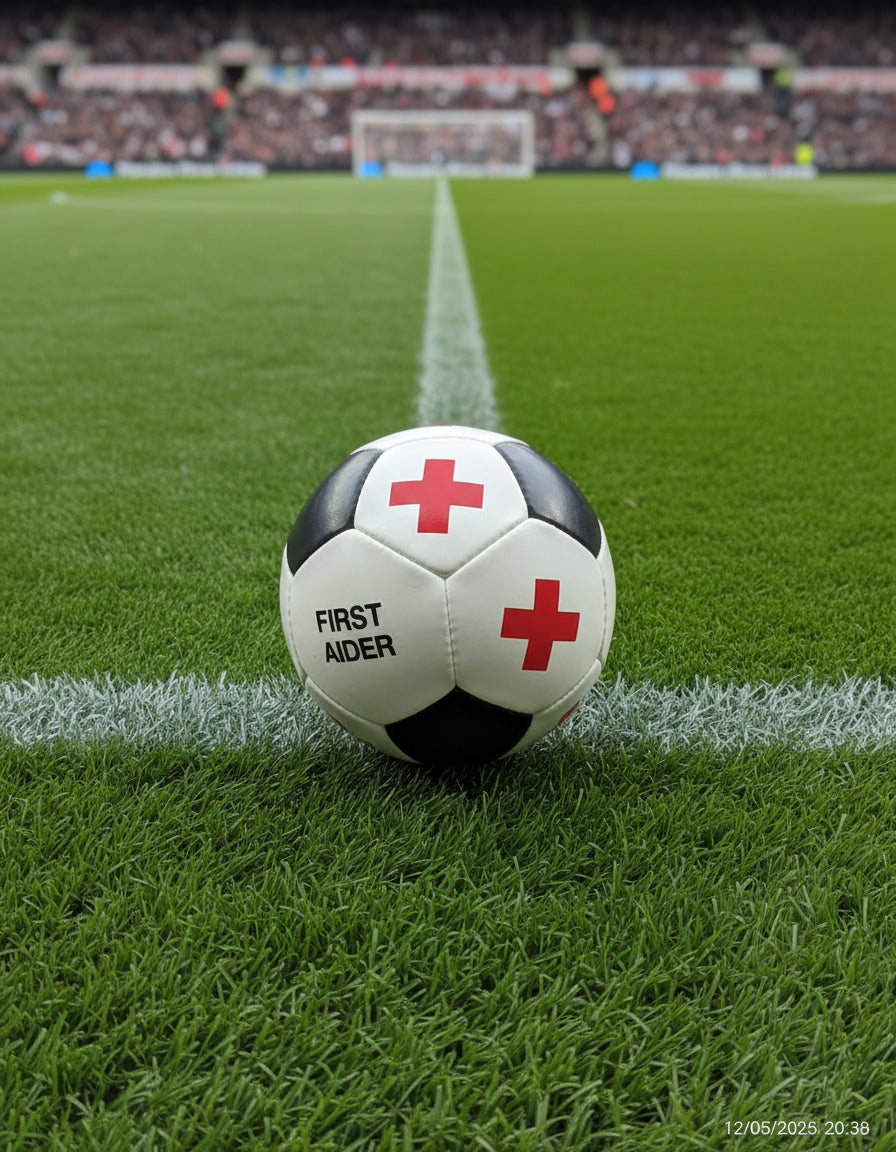 Small England souvenir football, typically referred to as a mini soft ball, featuring the St. George's cross and "England" D=65mm