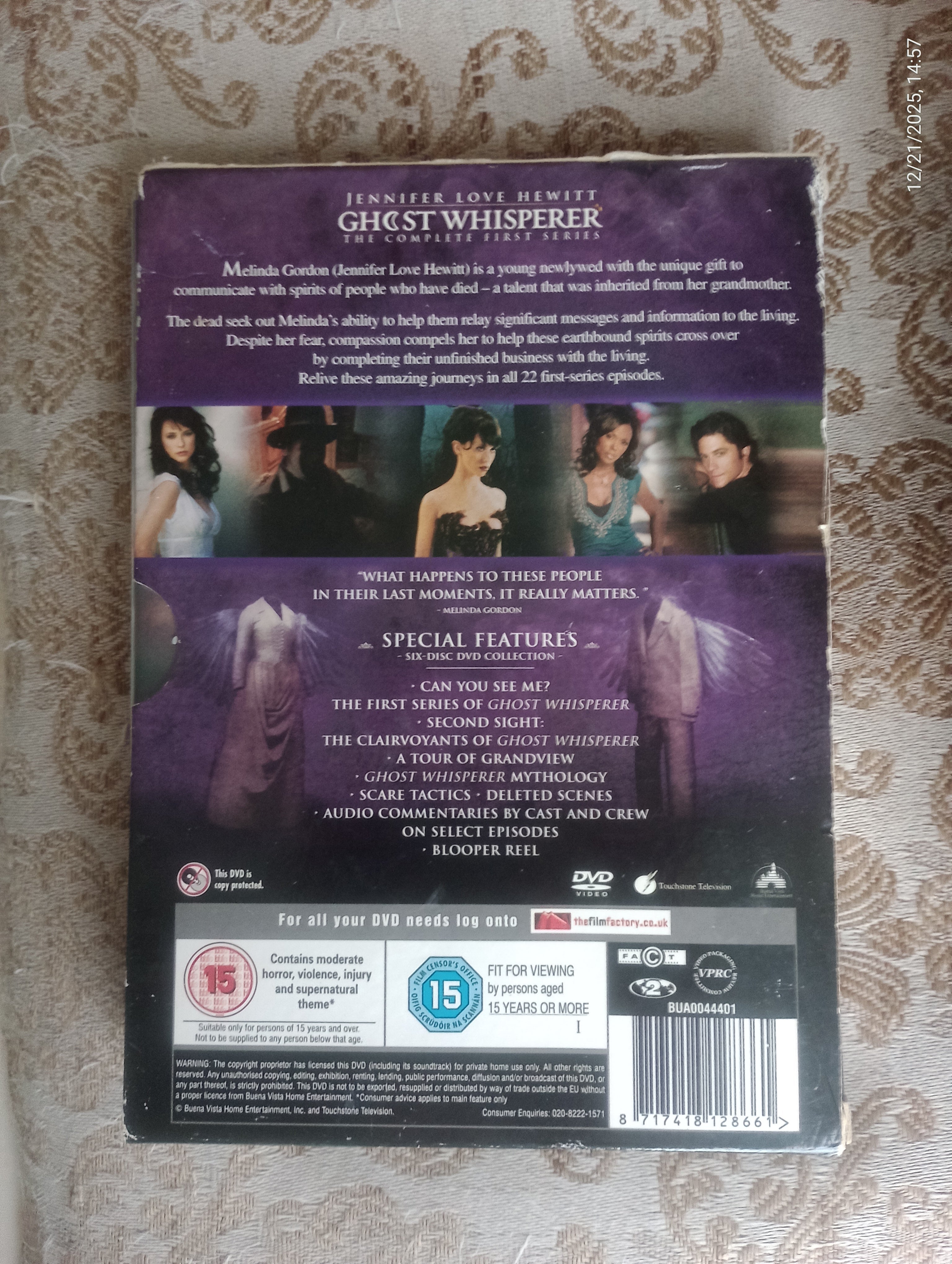 Ghost Whisperer DVD Fantasy (2007) Jennifer Love Hewitt