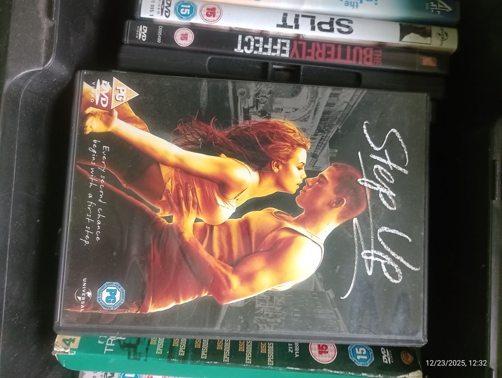 Step Up is a 2006 American teen dance drama film starring Channing Tatum and Jenna Dewan DVD