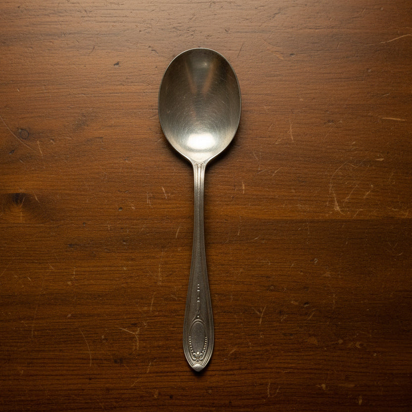 Vintage Silveroid Spoon - Nickel Silver Cutlery - Preloved Collectible