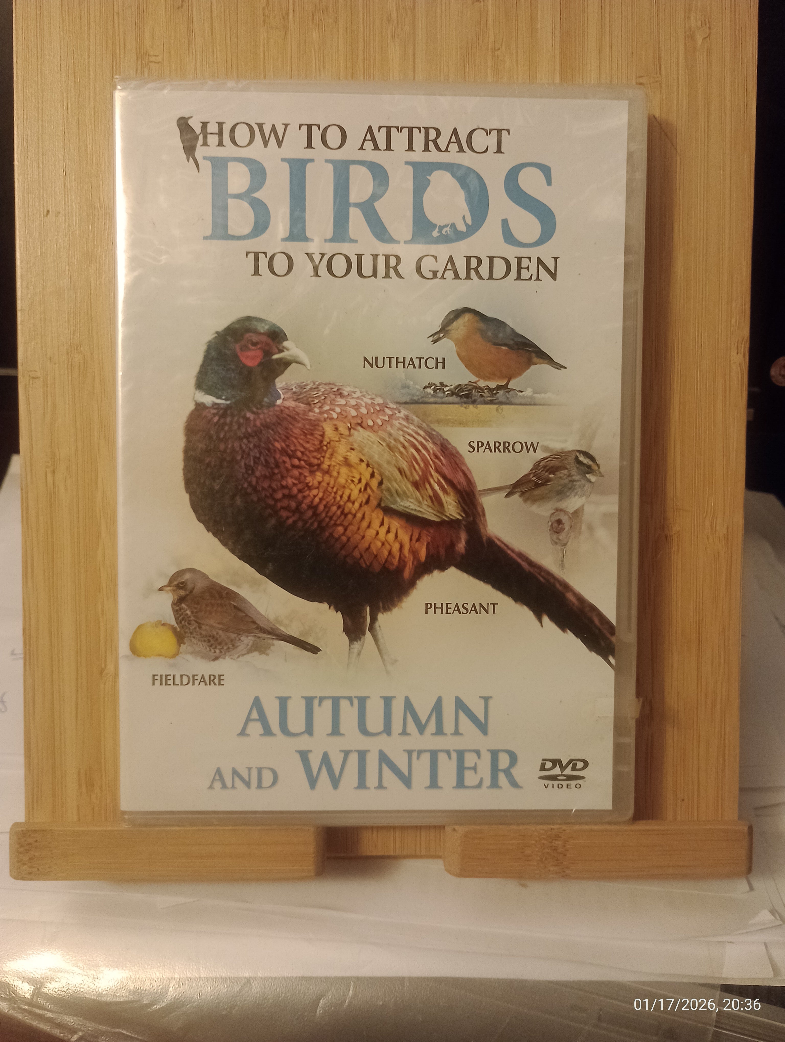 How To Attract Birds To Your Garden: Autumn And Winter DVD (2011) Cert U