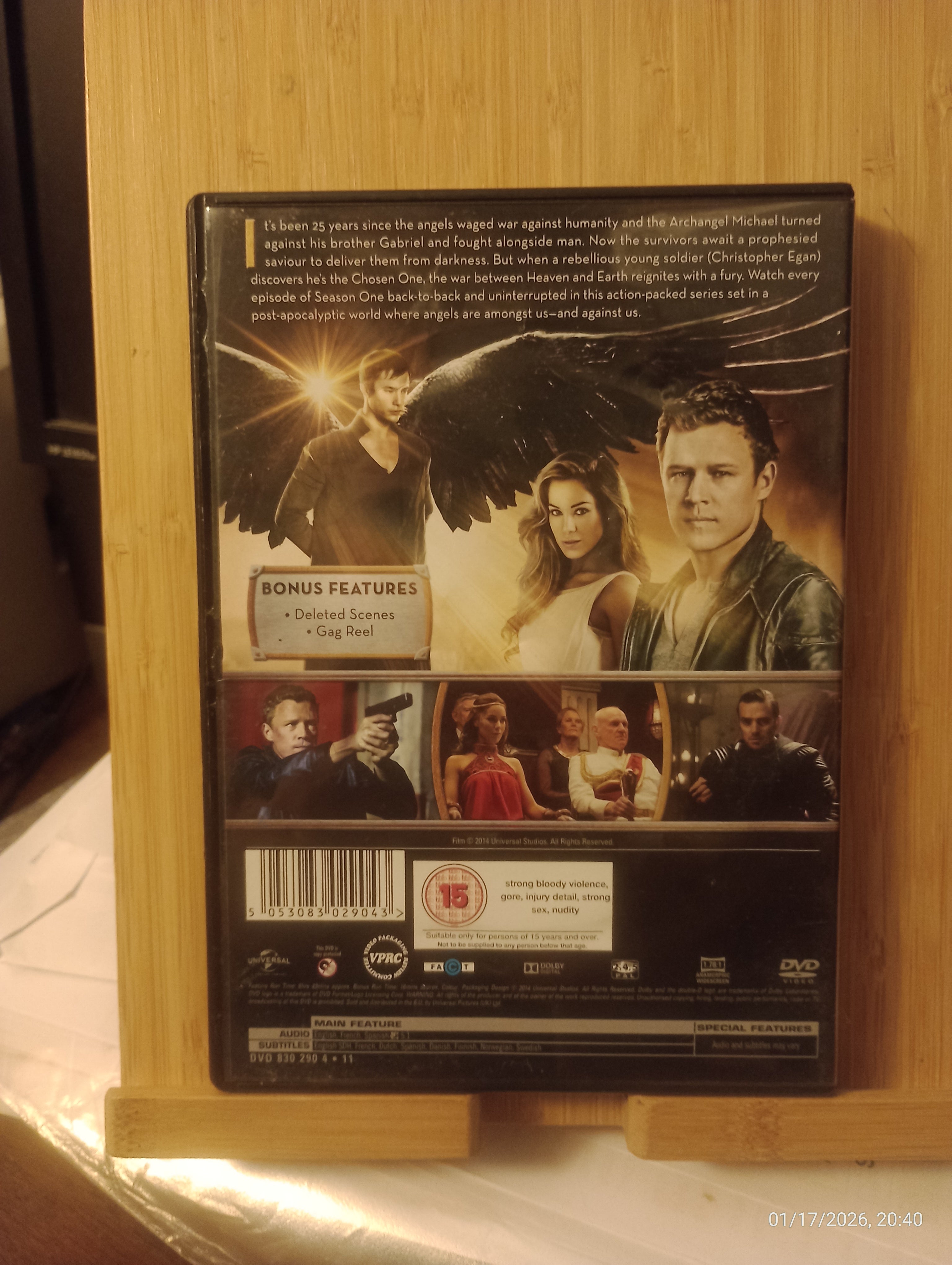 Dominion: Season One DVD Complete 3-Disc Set Sci-Fi Drama