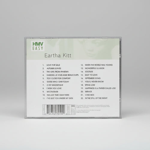 Eartha Kitt Collection - HMV Easy Series 2000 - 24 Tracks