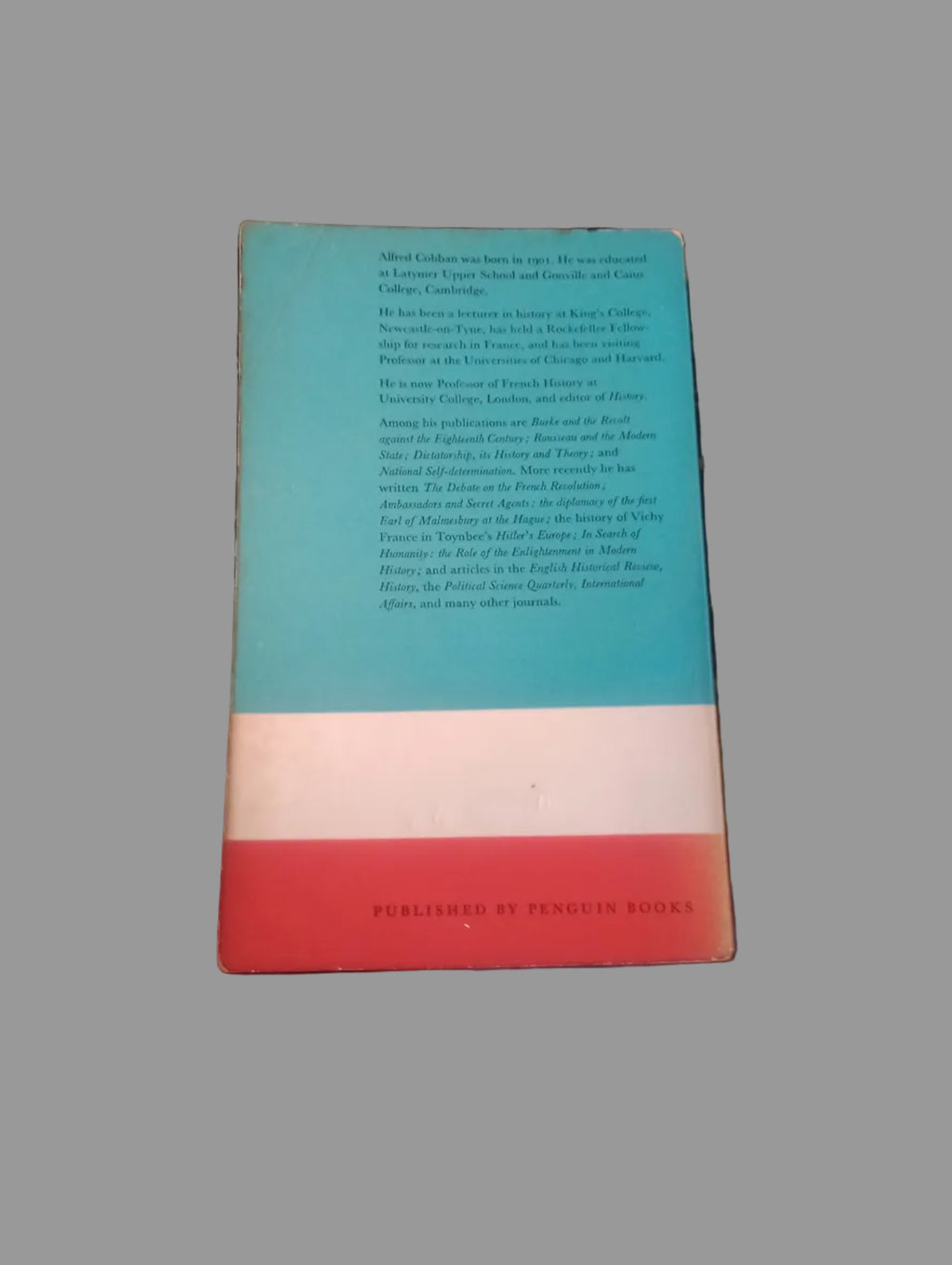 A History of Modern France Volume 2: 1799-1945 by Alfred Cobban