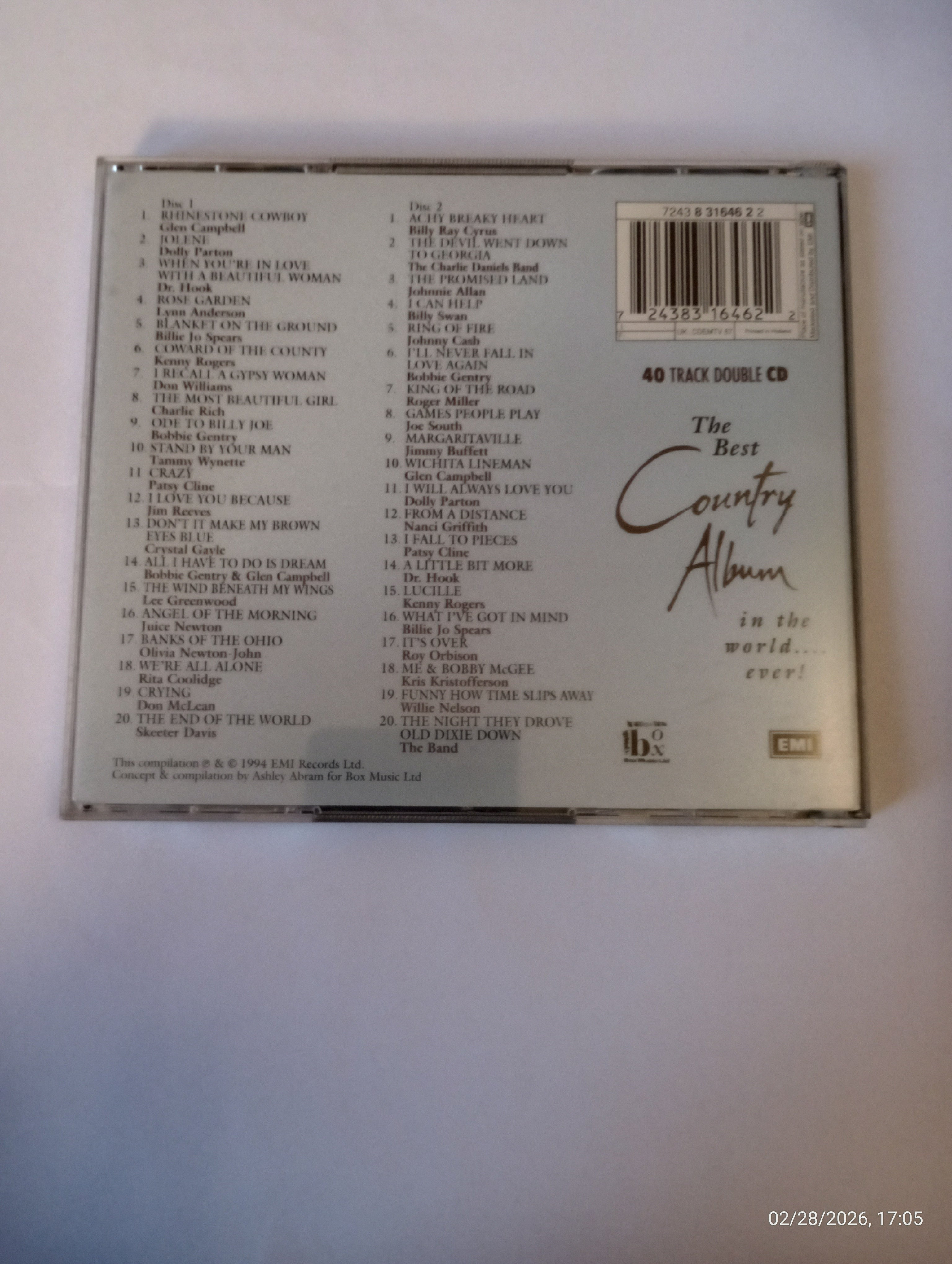 The Best Country Album in the World... Ever! (2CD 1994)