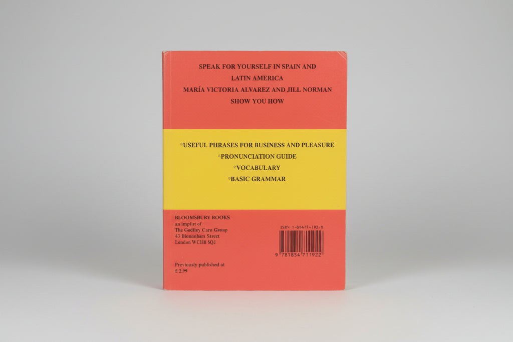 Penguin Spanish Phrase Book by Alvarez & Norman (3rd Ed. 1988)
