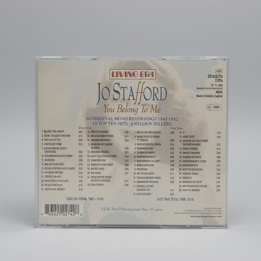 Jo Stafford: You Belong to Me 2-CD Set - Living Era (2004)